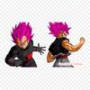 Patches For Clothes Bag Iron On Thermal Stickers Dragon Ball Vegeta Black Vegeta Goku Pattern Washable Heat Transfer