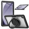 Чехол из ТПУ для Tab A9 Plus 11 дюймов 2023 года с вращающейся на 360 градусов подставкой, многоугловой, мягкий, легкий, защитный