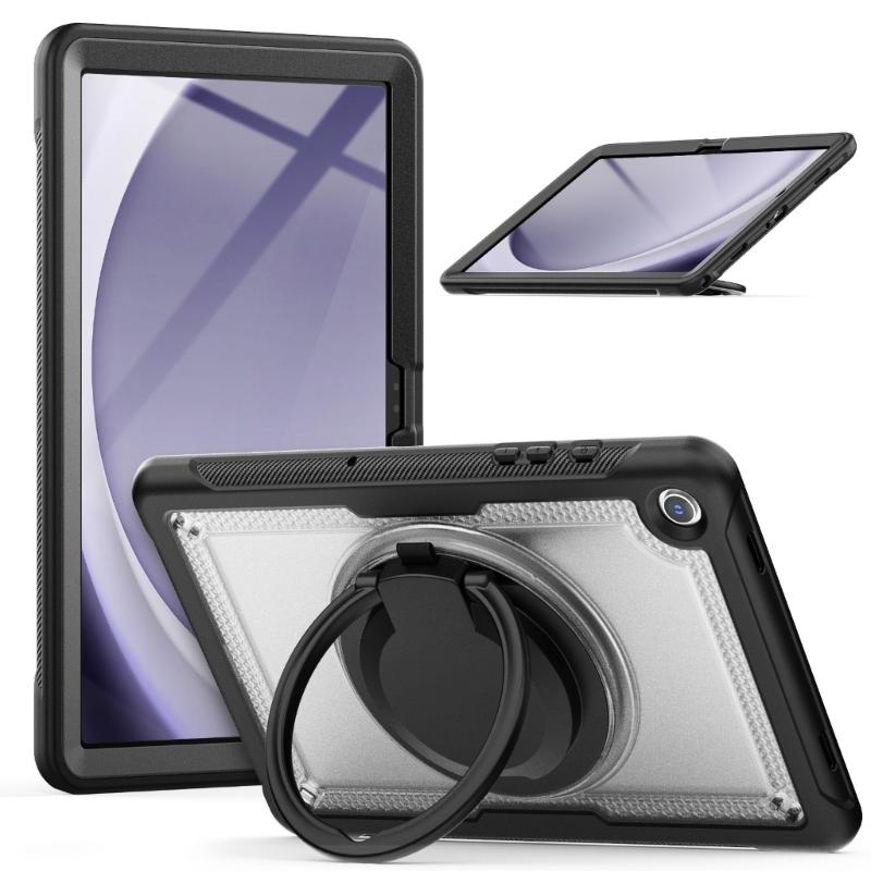 Чехол из ТПУ для Tab A9 Plus 11 дюймов 2023 года с вращающейся на 360 градусов подставкой, многоугловой, мягкий, легкий, защитный