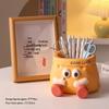 Goofy Cartoon Large Capacity Key & Pen Holder - Desktop Ornament & Gift for Graduation or Teacher's Day