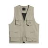 Li Ning Wade Series Solid Color Zipper Breathable Versatile Casual Vest Men Vest Brown AMDV013-5