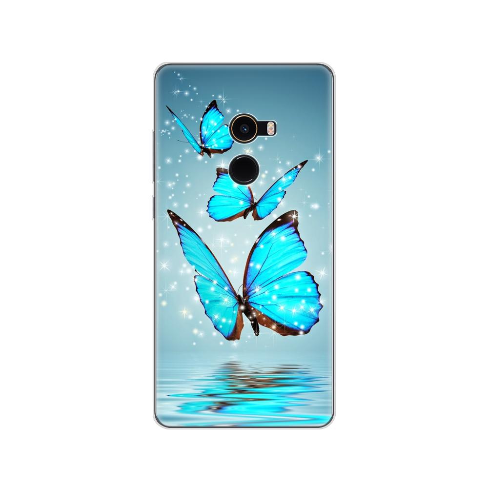 Мягкий силиконовый чехол TPU для Xiaomi Mix 2, чехол для Xiaomi Mi Mix 2 Mix2, задняя крышка, 360 градусов, полный защитный прозрачный чехол