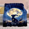 Pokémon Anime Flannel Blanket - Soft Warm Perfect for Sofa, Bedding Camping Travel Office Home Decor -QJY