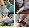 High Dexterity Black Ultrathin Smooth Knit Wrist Garden Work Safety Gloves Breathable Lightweight Nylon Anti-Cut ANSI 5