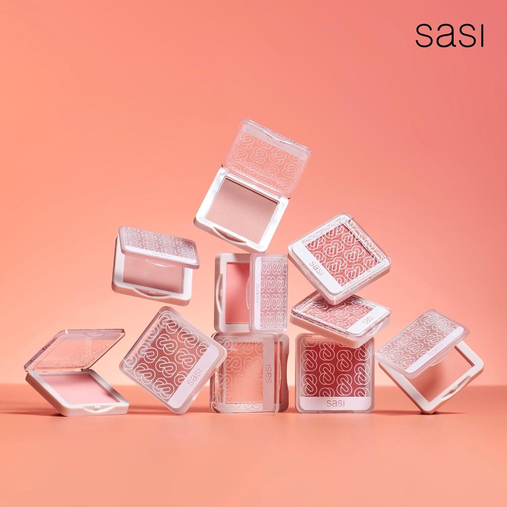 SASI Румяна Girls Can Shine, 6 г. S01 - S05 - Тайская косметика