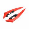 2 шт. мотоциклетные крылышки, передний спойлер для мотоцикла, аэродинамический комплект крыльев, фиксированное ветровое крыло для мотоцикла 250SR