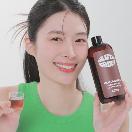 Ополаскиватель для полости рта Glutachica Fresh Breath 500 мл