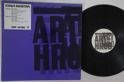 12-дюймовая пластинка COSA NOSTRA - Girl Talk ART005T ARTHROB 1998 UK Танцевальная и электронная музыка Б/у