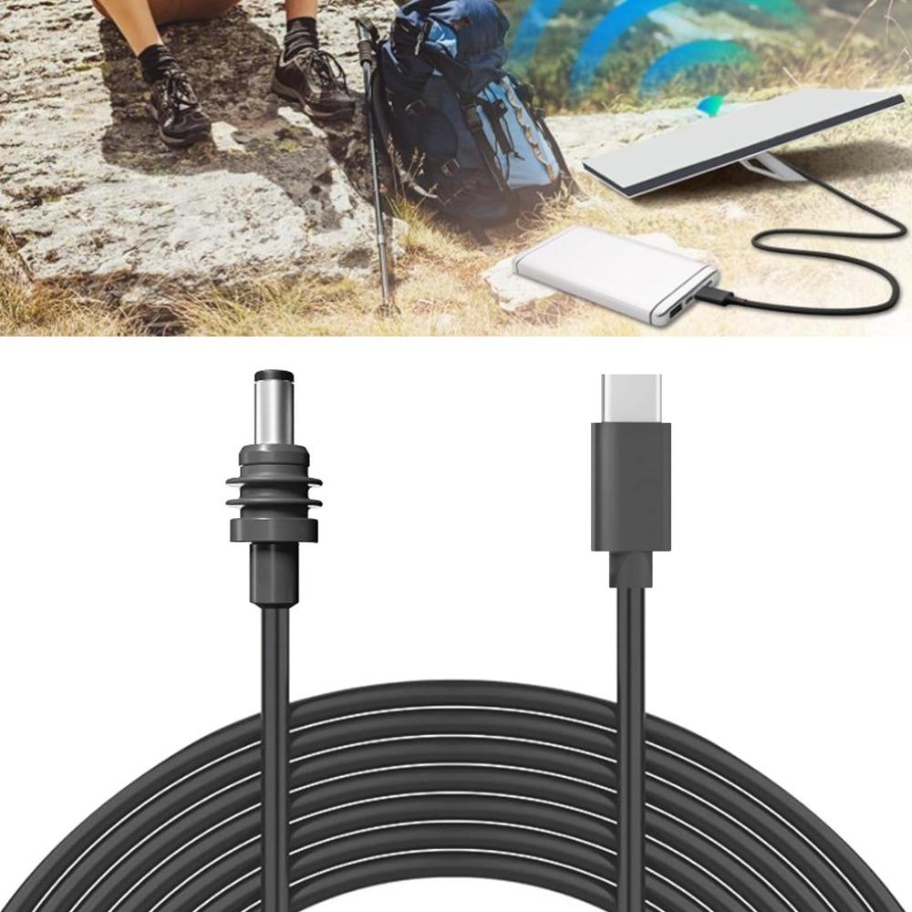 IP68 Water Resistant Satellite Type C to DC Power Cable Indoor Use and Outdoor Use