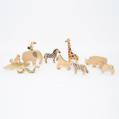 BorneLund BAJO Зоопарк из бука (Возраст 1,5+) BAJ25230