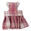 Lattice Harness and Leash Set Cute Puppy Princess Dresses for Small Girl Dogs Cats Dog Dress
