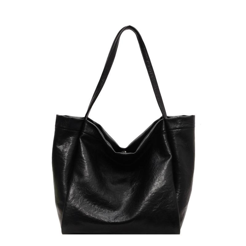 Большая сумка 2024, новинка, винтажная сумка на плечо для отдыха, высокое качество, большая вместительная сумка для поездок на работу