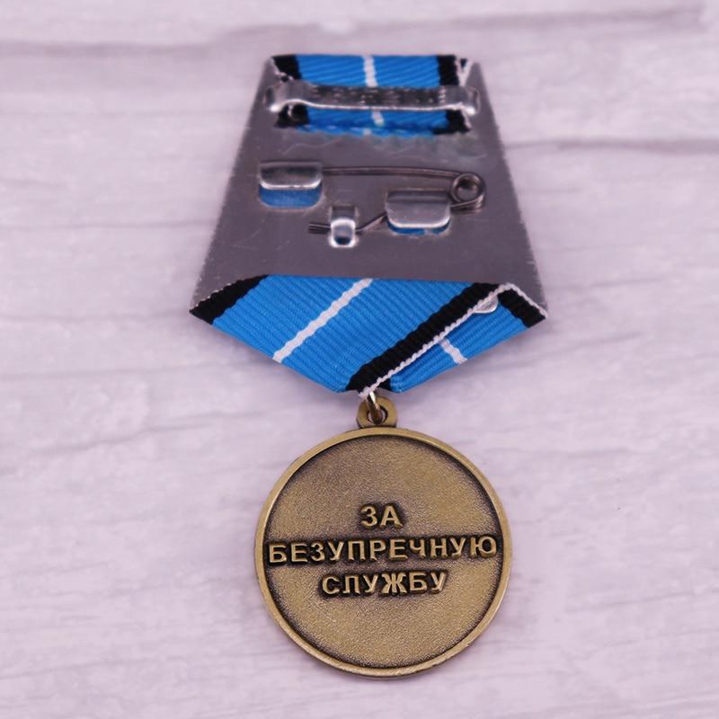 ОРДЕН РОССИИ «За безупречную службу» 1 класса, оригинальный российский топор двуглавого орла, тактический боевой военный знак