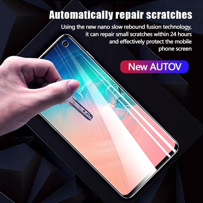 Полностью изогнутая гидрогелевая пленка для Samsung Galaxy Note 8 9 10 20 S9 S8 Plus S10 S20 S21 Ultra S7 Edge A50 A70 A51 A71 Защитная пленка для экрана без стекла