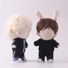 Dressing Game Cotton Stuffed Mini Sports Suit 20CM Doll Sportswear Dolls Clothes Topcoat Trousers