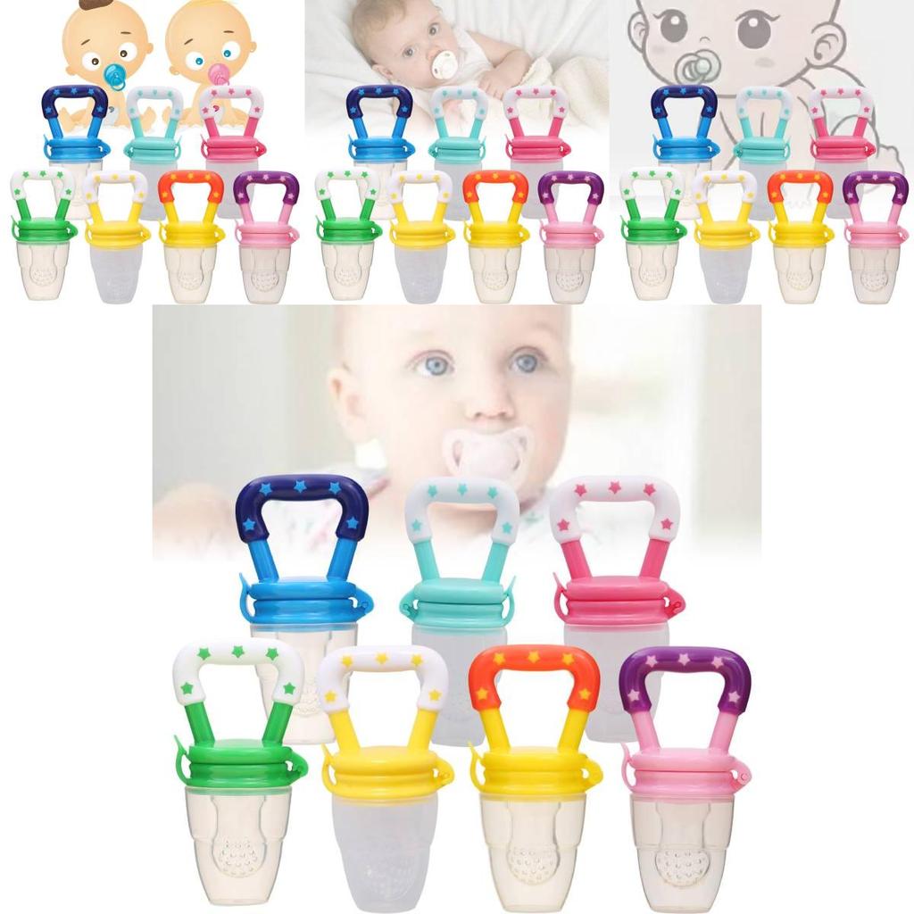 Premium Baby Fruit Vegetable Feeder Pacifier Silicone Teething Toy For Infants
