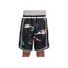 Printed Mid-Rise Drawstring Casual Shorts Men Shorts Black DM8780-010