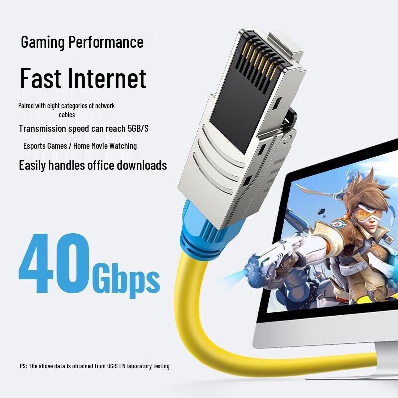 UGREEN Cat8 Tool-Free Shielded RJ45 Connector