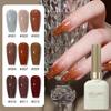 15 мл блестящий гель-лак для ногтей Diamond Sparkle, отверждаемый УФ-/светодиодным светом, голографический гель-лак с эффектом кристалла