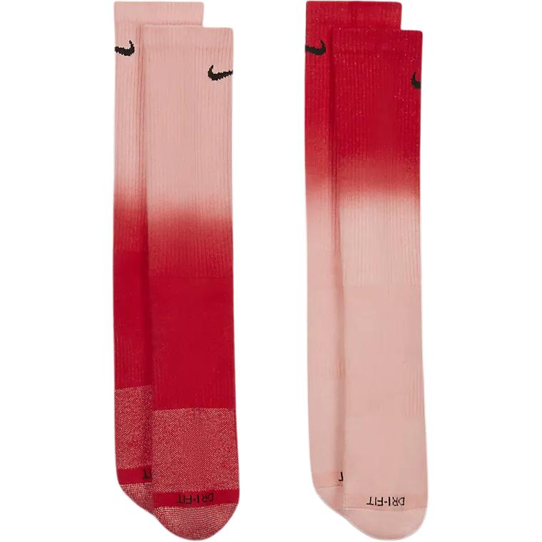 Nike Мужские носки до колена, 2 пары, красные DH6096-902