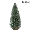 Small Christmas Tree Office Window Desktop Fake Pine Trees DIY Photo Prop Window Xmas Pine Ornaments New Year Decor Gifts JoomZL