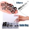 Fishing Guide Ring 55pcs Fishing Guide Ring Guide Boat Fishing Fishing Gear Fishing Rod Guide Ring