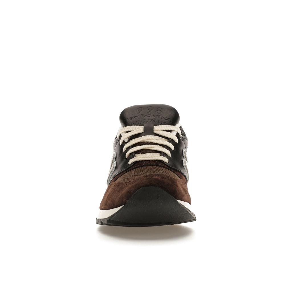 Teddy Santis X New Balance 998 Made In USA Brown Black Unisex Sneakers Sea-Salt U998RE
