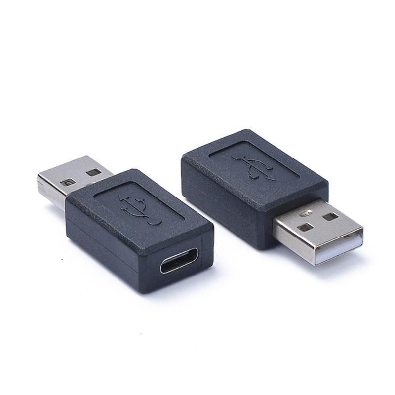 Адаптер USB C Female на USB Male Адаптер USB C на USB 2.0 480 Мбит/с Передача данных Адаптер Type C на USB для ноутбуков