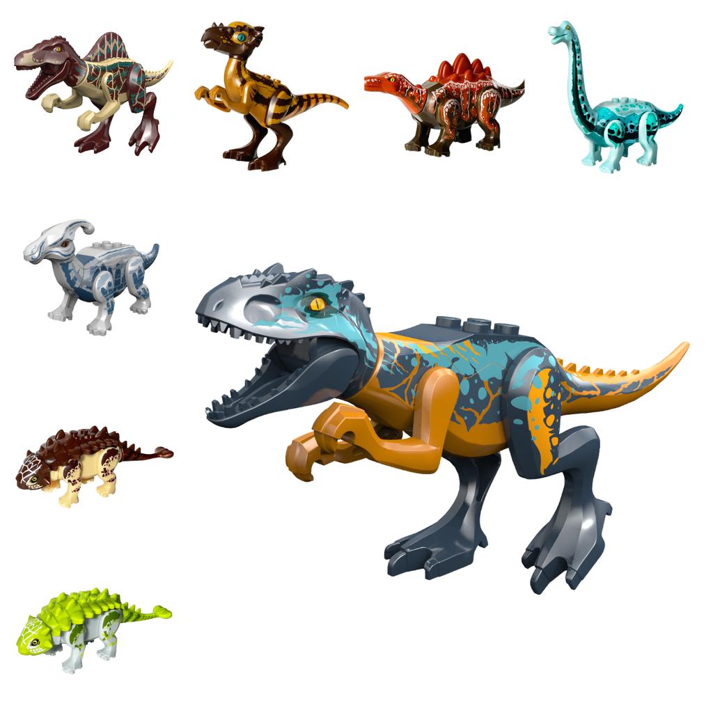 Серия "Парк Мира Динозавров" Юрского Периода Мини-Динозавры Тематические Блочные Модели Игрушки И Мобильные Детали Принадлежности Для Дня Рождения И Рождественской Вечеринки