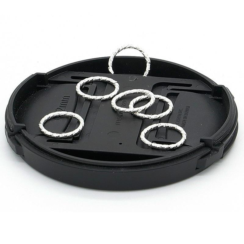 50 шт. золотые/серебряные косы для волос, дреды, бусины, манжеты, кольца, аксессуары для трубок, обруч, круг, кольца для волос с внутренним отверстием, около 10-12 мм