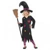 Girls Cinder Halloween Witch Costume Set