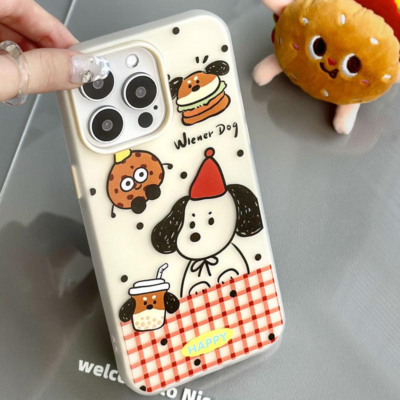 Zhitai Mobile Case for iPhone 11 to 15 Pro Max with Hand Strap, Jelly Skin Design for Women