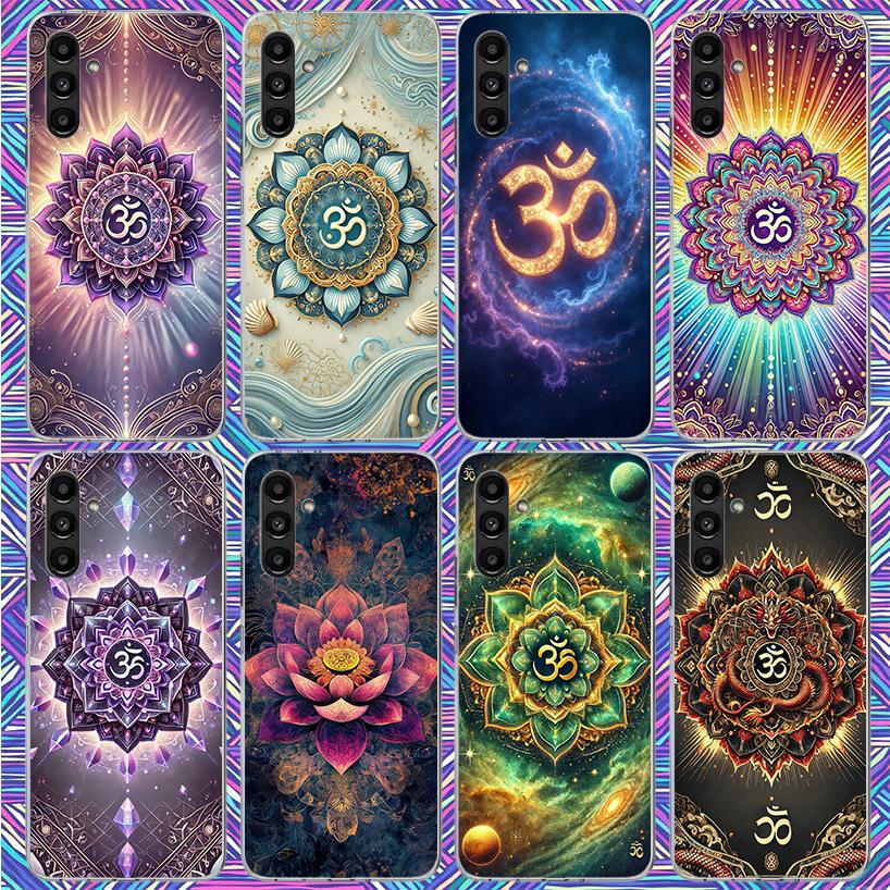Mandala Chakra Insist Yoga Phone Case For Samsung Galaxy A17 A16 A15 A14 A13 A57 A56 A55 A54 A53 A37 A36 A35 A34 A33 A26 A25 A24