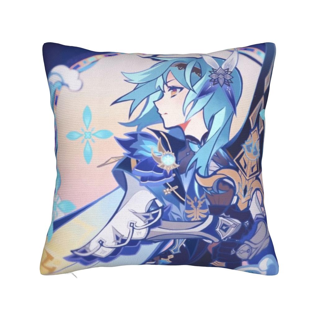 Genshin Impact Gorou Pillowcase Double-Sided Printing Polyester Cushion Cover Decorative Pillow Case Cover Chair Square 40*40Cm