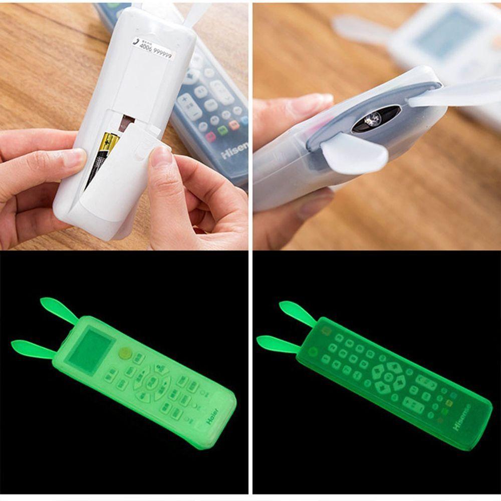 Bag Pouch Air Condition Control Remote Dust Cover Silicone Protective Rabbit Control Cover