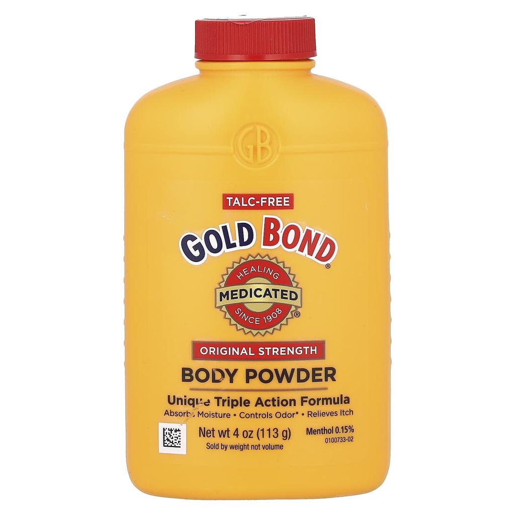 Gold Bond Пудра для тела, Original Strength, 4 унции (113 г)