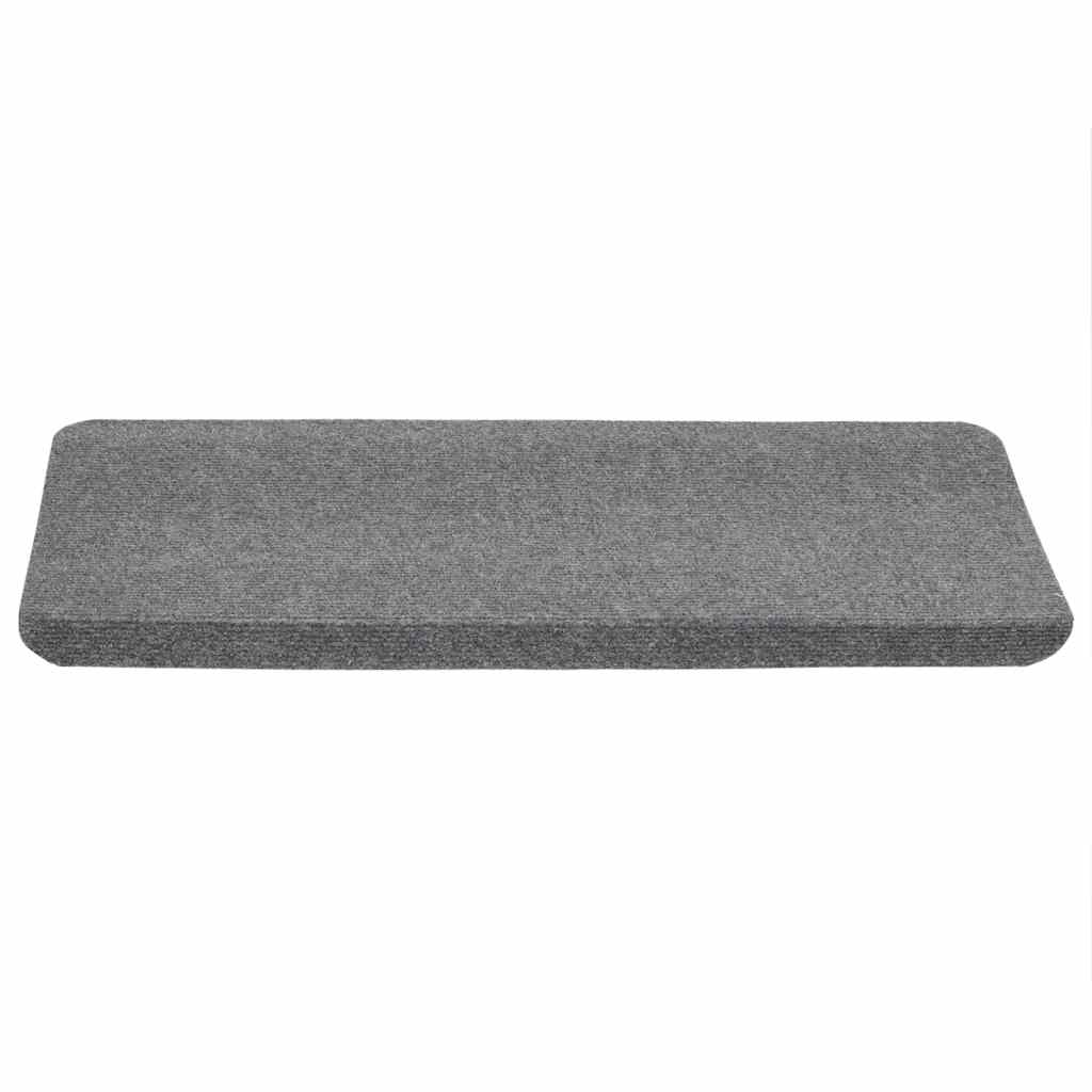 Vidaxl Samoprzylepne Nakładki Na Schody, 15 Szt., 65X24,5X3,5Cm, Szare