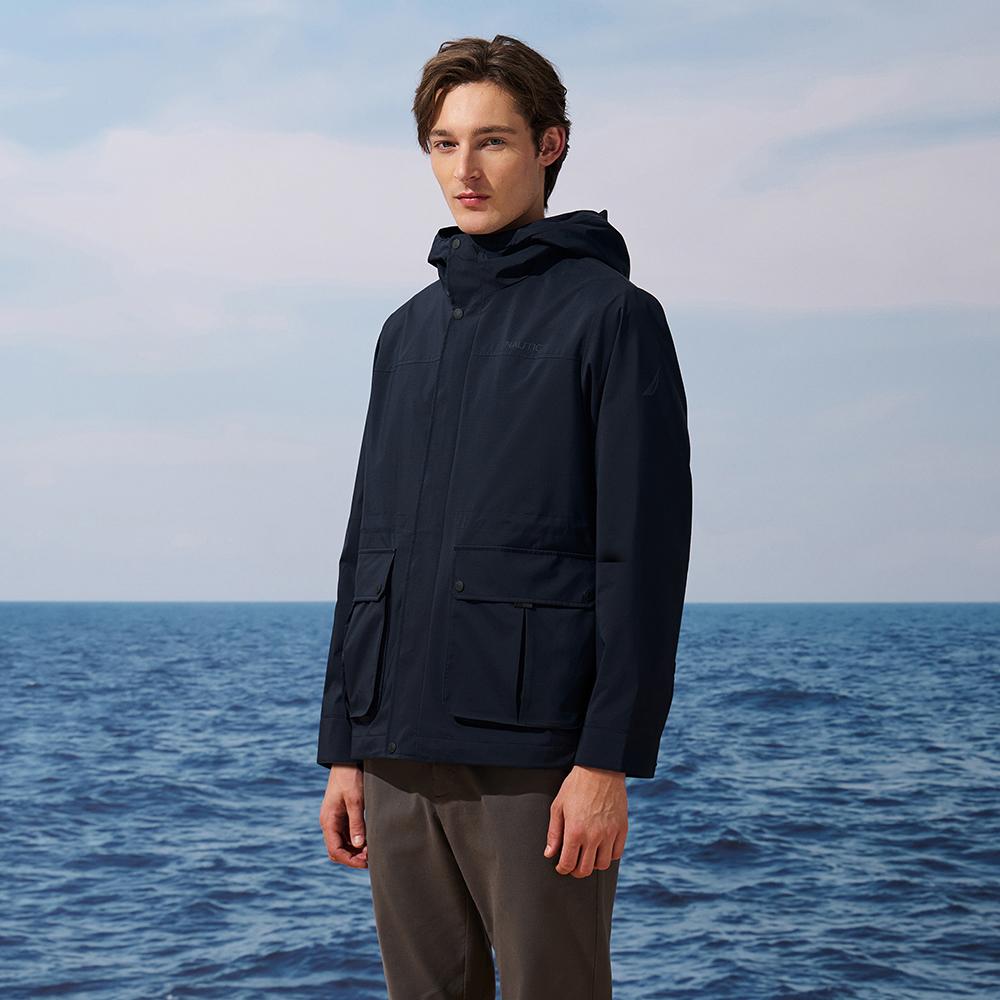 NAUTICA Parka Coats Men's Hooded Moderate JO5311
