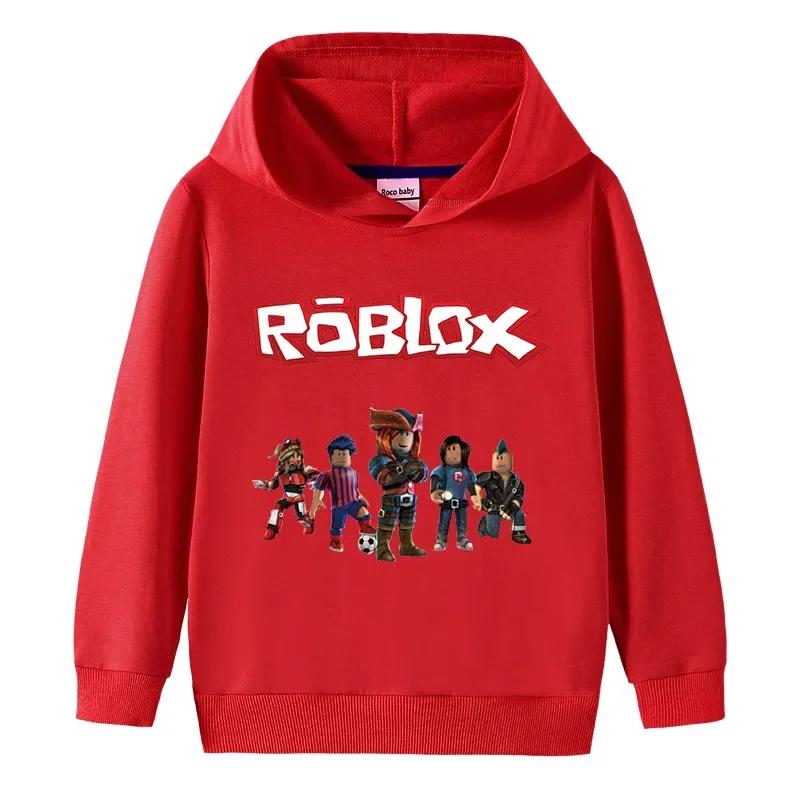 Roblox Cartoon Anime Children Costume Spr Hoodie Kids Clothes 2025Funny Haruno Sakura Hoodies for Teen Girls Baby Sweatshirt