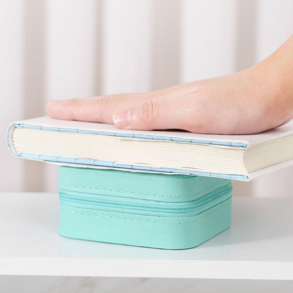 Zipper Closure Mini Jewelry Storage Compact Design Jewelry Organizer Family Storage