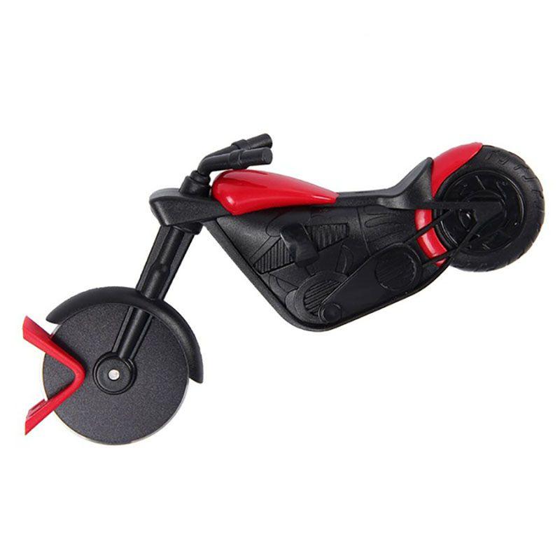 Versatile Motorcycle Pizza Cutter Knife Roller With Classic Appeal For Pizza Lovers