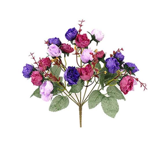 1 букет 21 головка домашний свадебный декор искусственные цветы розы цветы