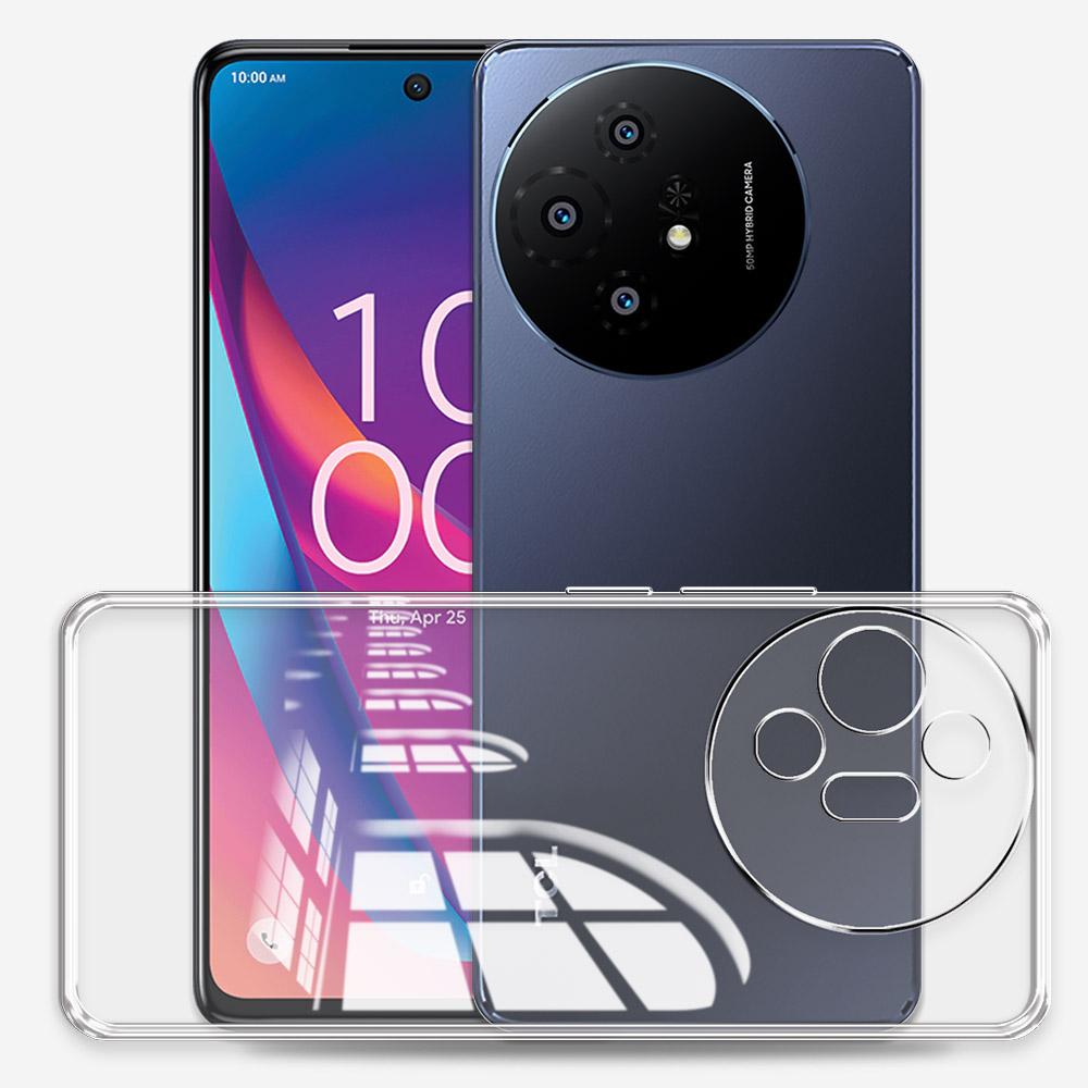 Для TCL 50 XL 5G чехол прозрачный силиконовый мягкий чехол для телефона TCL 50XL NxtPaper 5G противоударный защитный чехол Coque на TCL50XL Funda