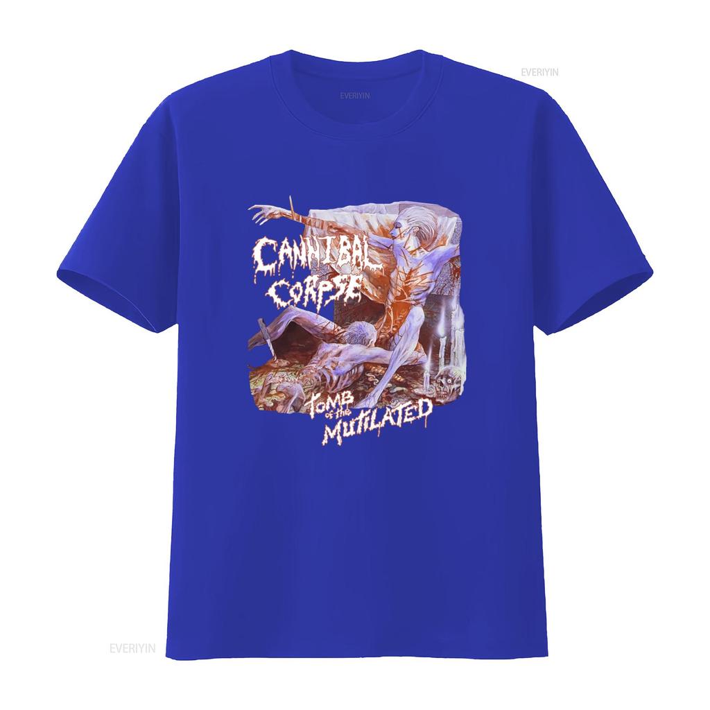 Cannibal Corpse Tomb Of The Mutilated T Shirt Heavy Metal Band Merch For Fans Vintage Washed Comfortable Breathable Soft Homme