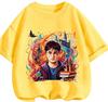 Breathable Summer Harry Potter T Shirt Street Fashion Casual Short Sleeve Outfit Boys Girls