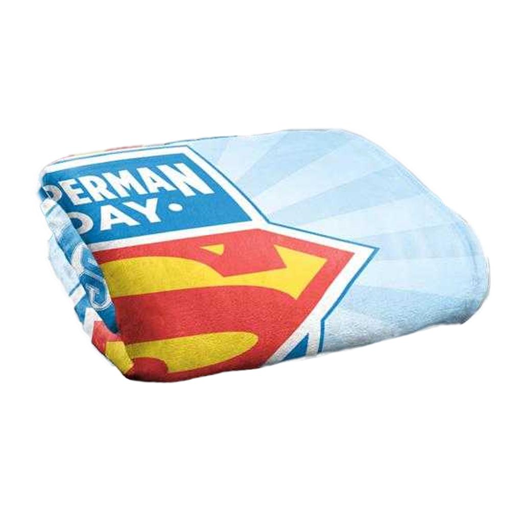 Superman Superman Day 2025 Silky Logo Supersoft Blanket