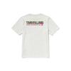 Letter Logo Printed Outdoor Casual Breathable Round Neck Short Sleeve T-Shirt Men Tops Vintage-White A6RH9-CM9