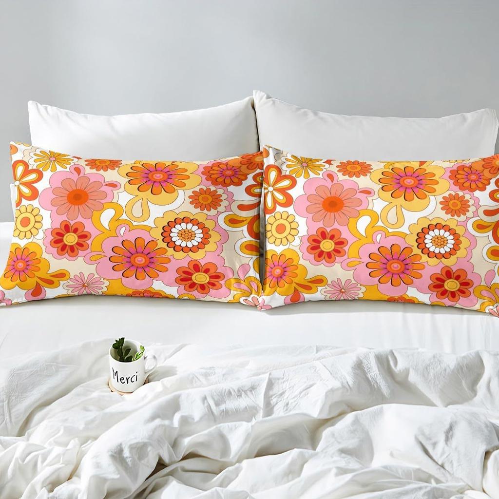 Bohemian Pattern Bed Hat Four-Piece Bedding Set Bedroom Dormitory Bedding Decoration