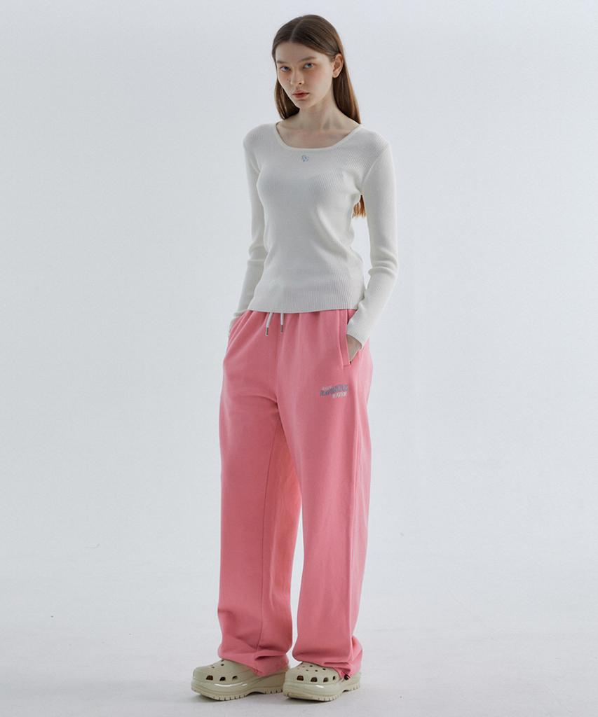 RAVEROUS Rvs Loose Fit Training Pants Pink