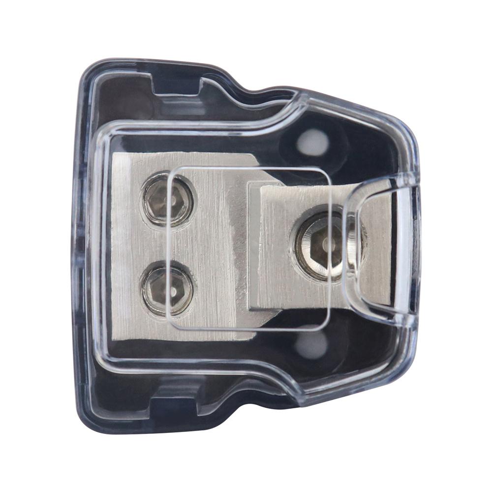 Новый 2 комплекта Автомобильный аудио разветвитель Усилитель Питание 4 Ga Вход 8 Ga Выход Распределительный блок